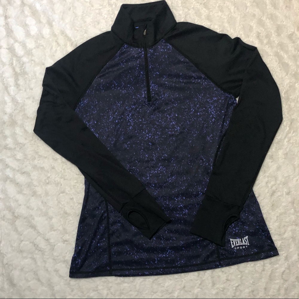 Everlast Sport Track Jacket Size S  1/4 Zipper